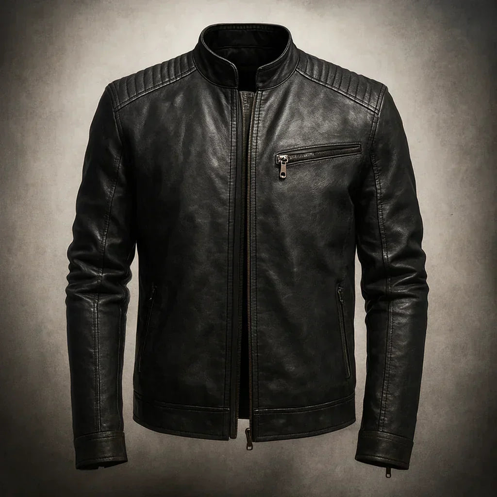 Mario™ | Chaqueta de cuero sintético