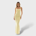 Vestido maxi bodycon sin espalda