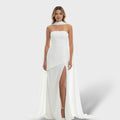 Vestido Maxi Elegante con Abertura