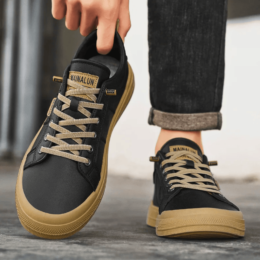 HARRINGTON™ | Zapatillas de Cuero Clásicas