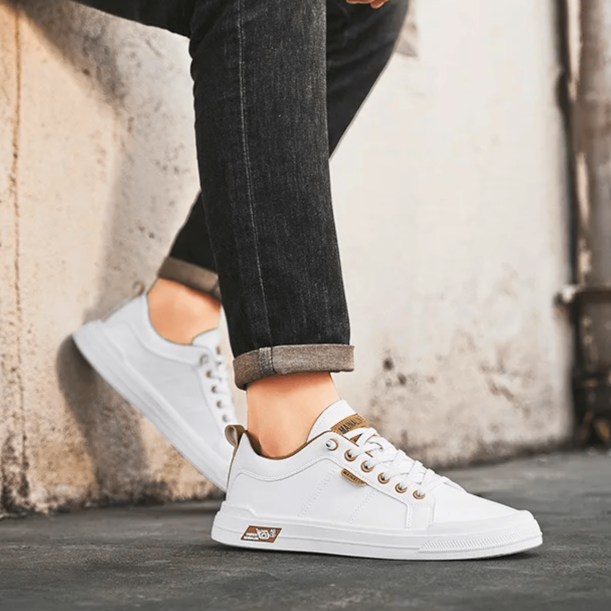 HARRINGTON™ | Zapatillas de Cuero Clásicas